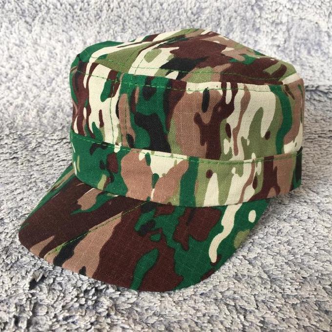 Topi pet anak loreng tentara model komando - Topi komando tentara kids army unisex Fashion Hat (TERB
