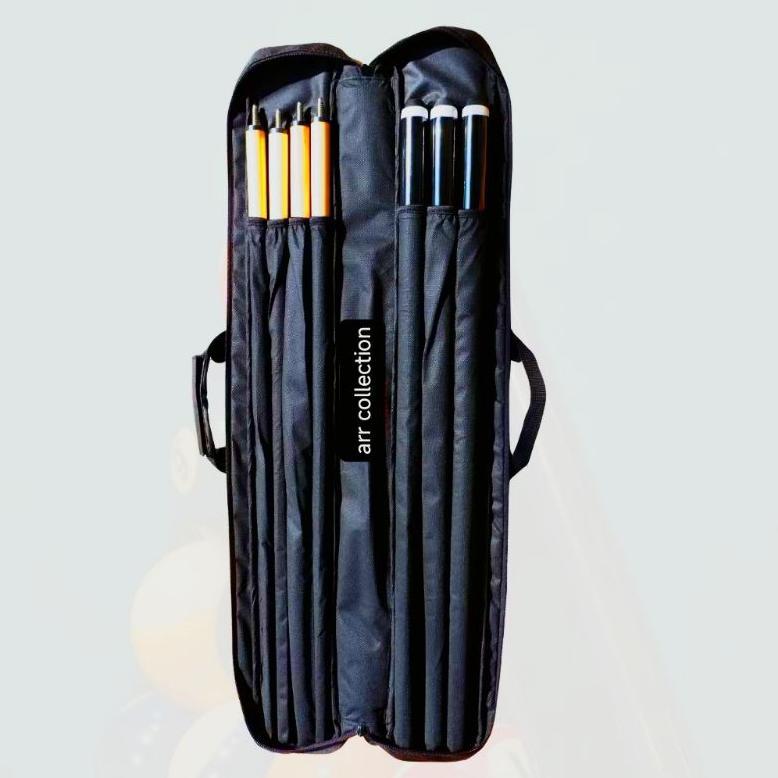 TERBARU Tas stick billiard Tas untuk tongkat Billiard Tas stick billiard 34 tas BUTT billiard dan SA