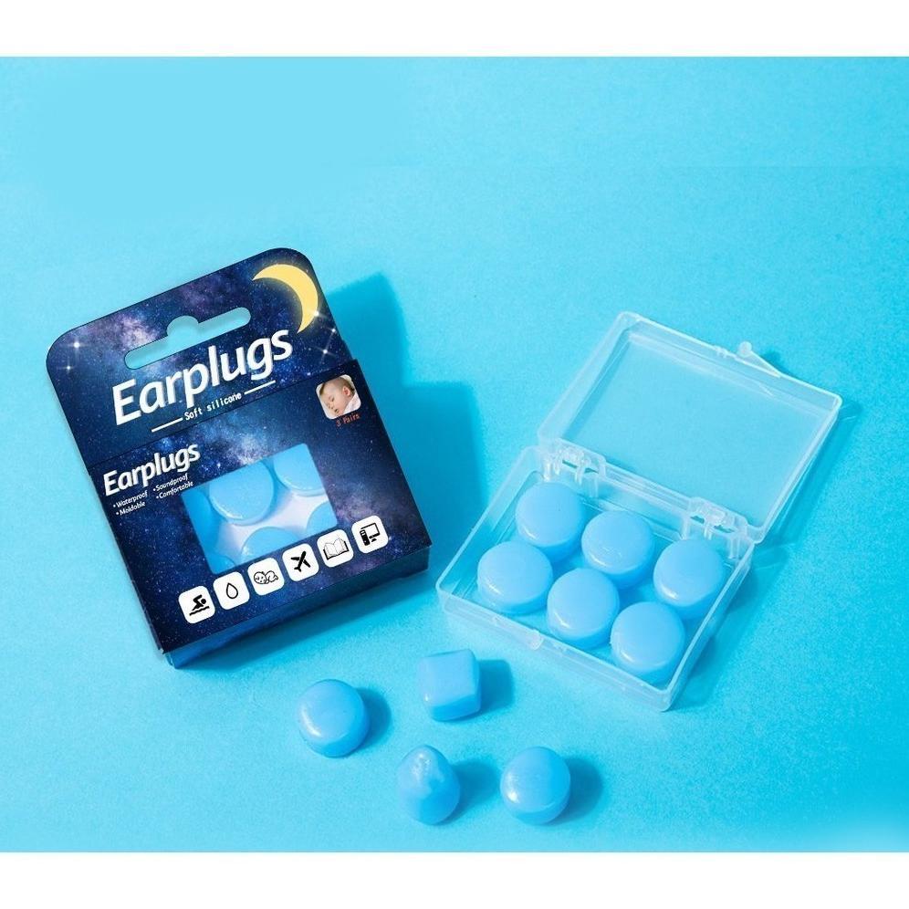 HOT DEALS EARPLUG PENUTUP TELINGA BAYI 6 PASANG NAIK PESAWAT PELINDUNG TELINGA ANAK UNTUK RENANG EP