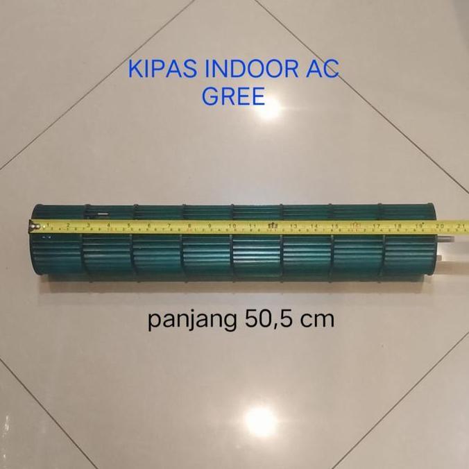 CROSS FAN BLOWER KIPAS INDOOR AC GREE SHARP UCY ORIGINAL 50.5 X 9.5 CM RG27