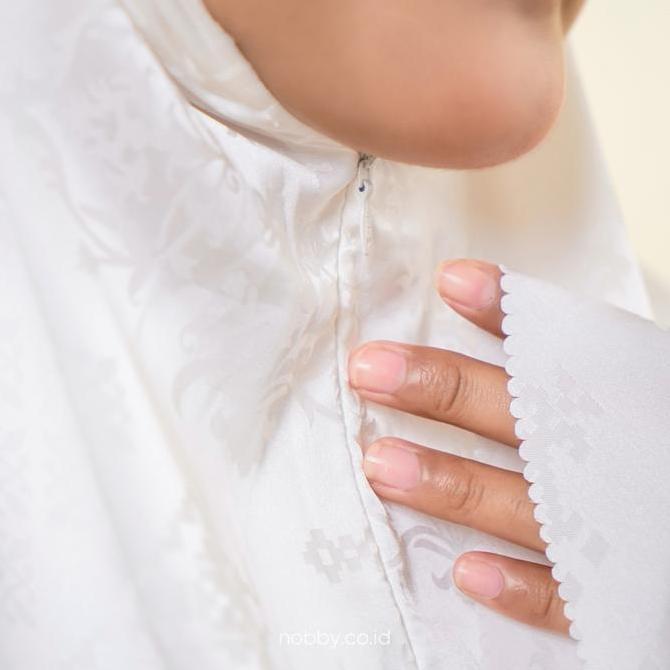 Sale Nobby Syami Mukena Polos Dewasa Bahan Marry Silk Jacquard
