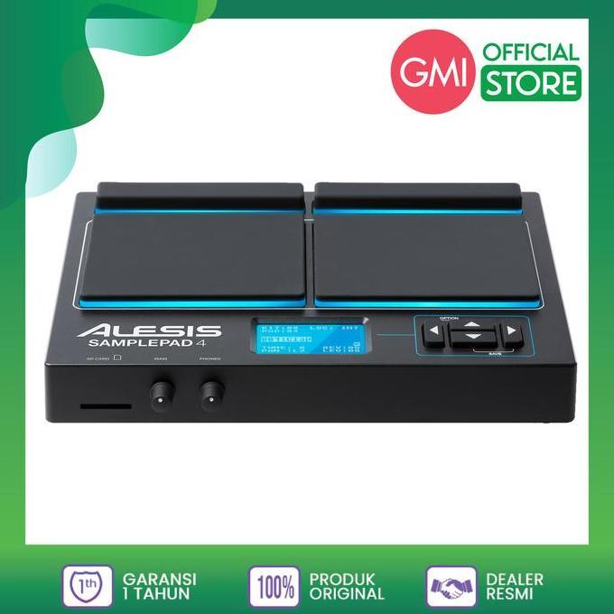 Sale Alesis Sample Pad 4 Percussion And Sample-Triggering Instrument
