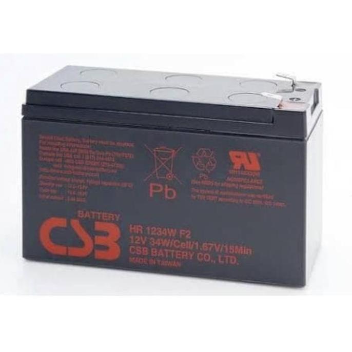 Baterai aki kering ups Apc Baterai kering Csb HR1234W