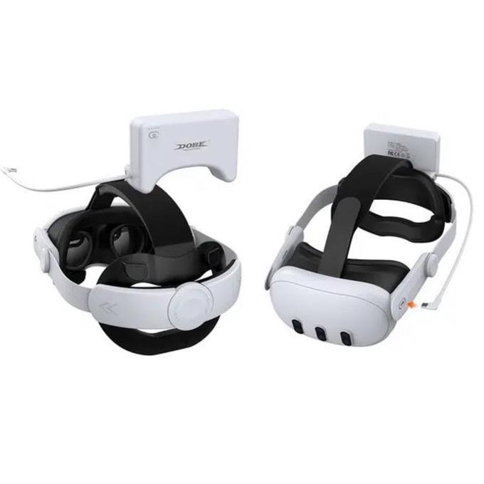 DOBE Headset VR Battery / Headstrap for Meta Quest 3/3S VR / Strap kepala untuk VR Meta Quest 3/3S /