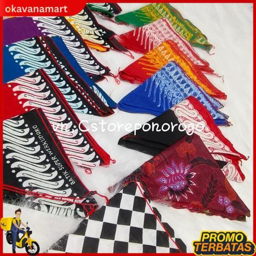Udeng Segitiga Kualitas Premium Werkudoro Asli 26 Motif / Udeng Banyuwawi / Udeng Jawa / Iket Bali /