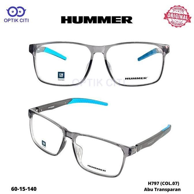Sale Frame Kacamata Pria Size Besar Hummer H 797 Kotak Original Size 60