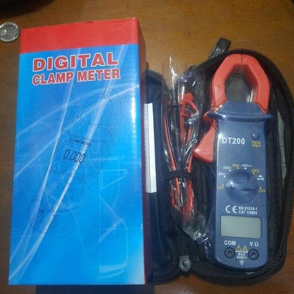 TANG AMPERE CLAMP METER DIGITAL DT200 DT-200 DT 200 RG27