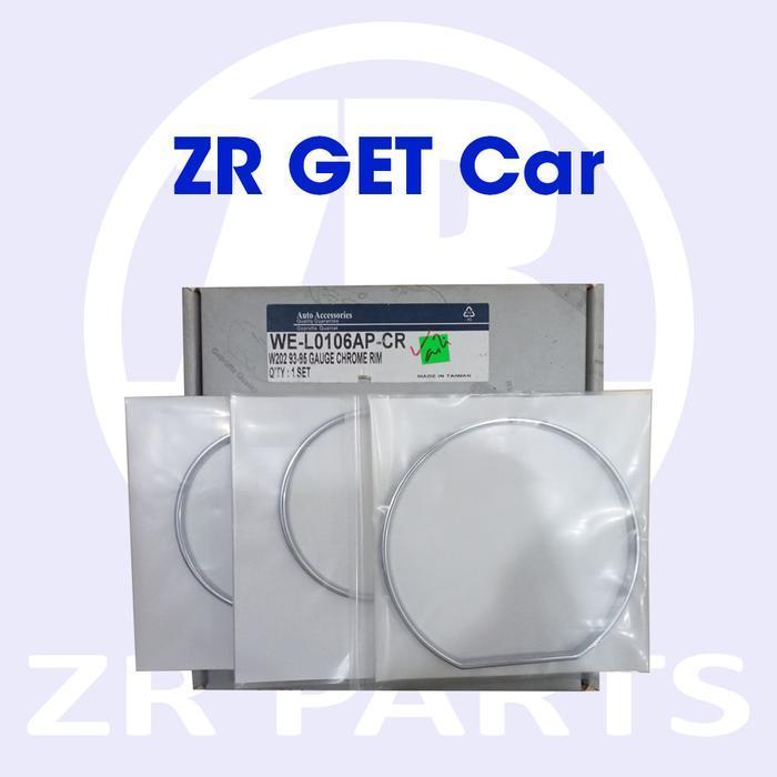 Ring Speedometer Kilometer Dash Gauge Mercedes Benz W202 C Class 93 95 Baru