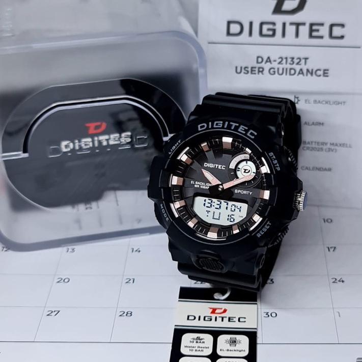 EXCLUSIVE JAM TANGAN DIGITEC DG 2132 / DG-2132T / DG2132 T / DG2132 / DG 2132T DIGITEC ORIGINAL SPOR