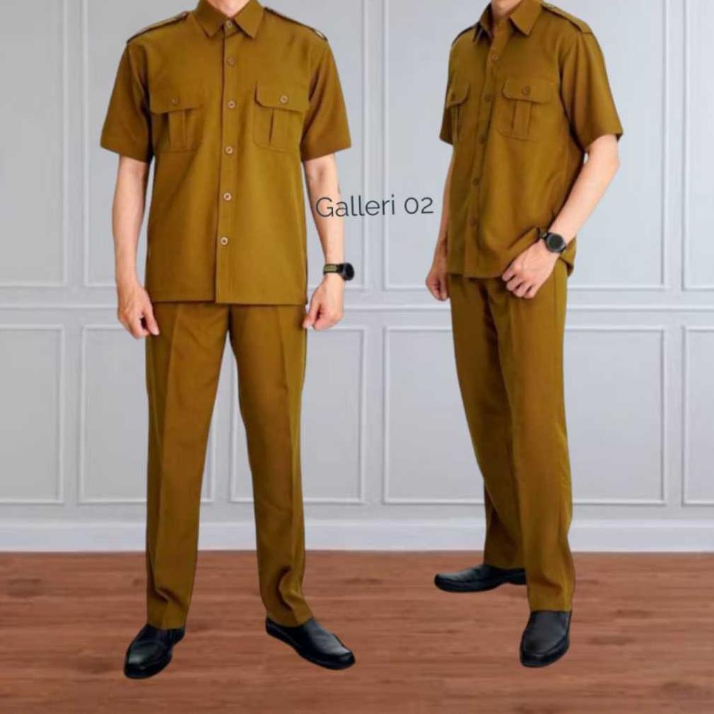 Hot Sale Seragam Pns Guru Pria Baju Seragam Asn Baju Guru Pns Terbaru