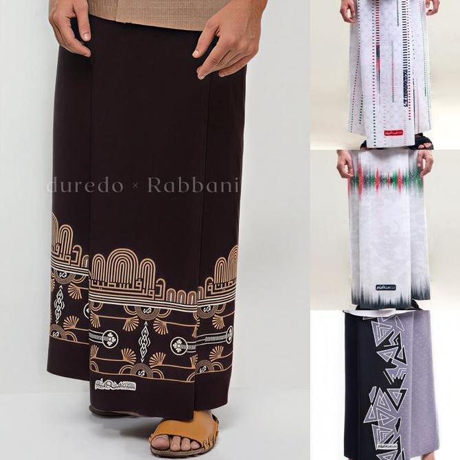 Grosir Rabbani Sarung Pria Kasual Modern Motif Tema Palestina Original Palestine Premium