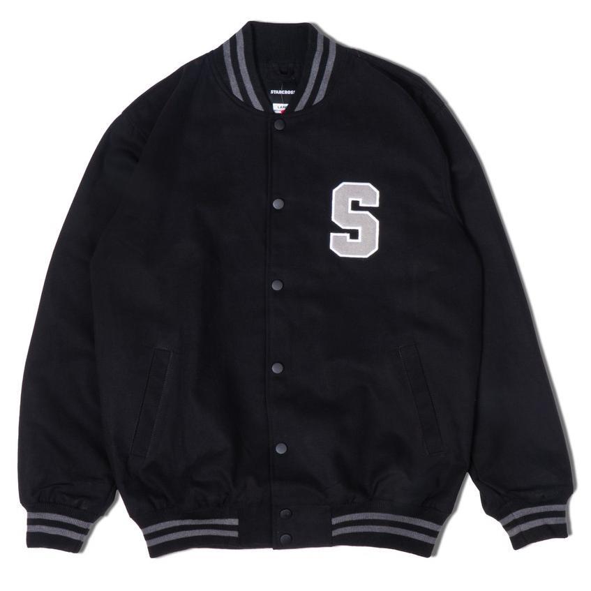 Favorit Starcross Jaket Varsity - Black - Js 1010