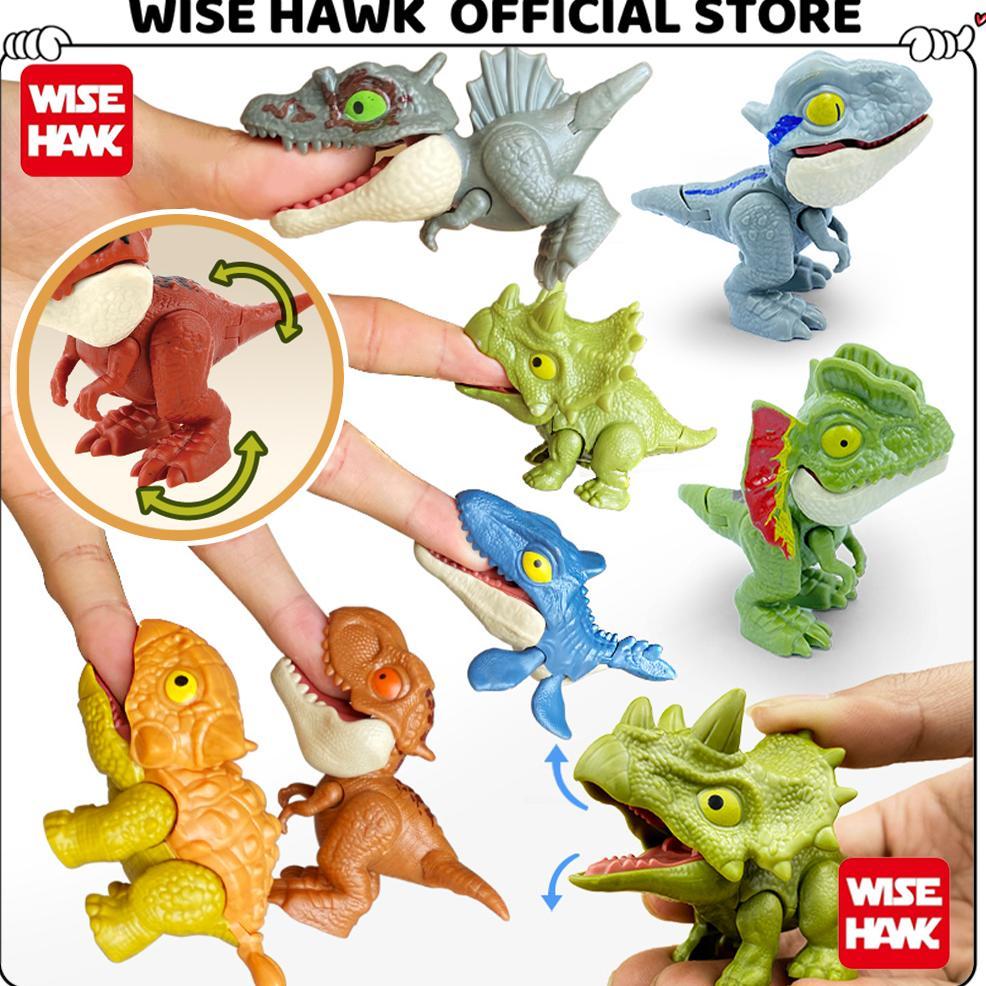 Original Wisehawk Figur Dino Dinosaurus Snap Squad T Rex Indominus Pyroraptor Indoraptor Figure Main