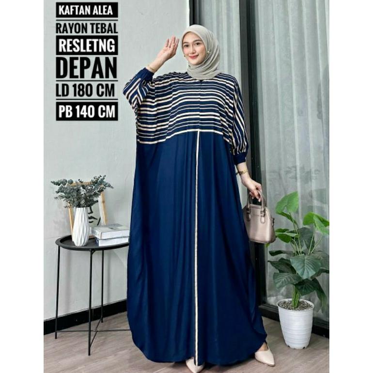 BEST DEALS Kaftan Wanita terbaru 2025 / Gamis Kaftan polos / Kaftan Rayon / Kaftan motif / Kaftan vi