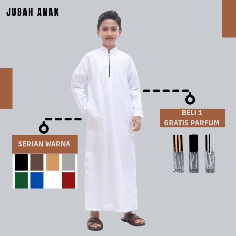 Official Jubah Anak Laki Laki Premium Jubah Anak Remaja Terbaru