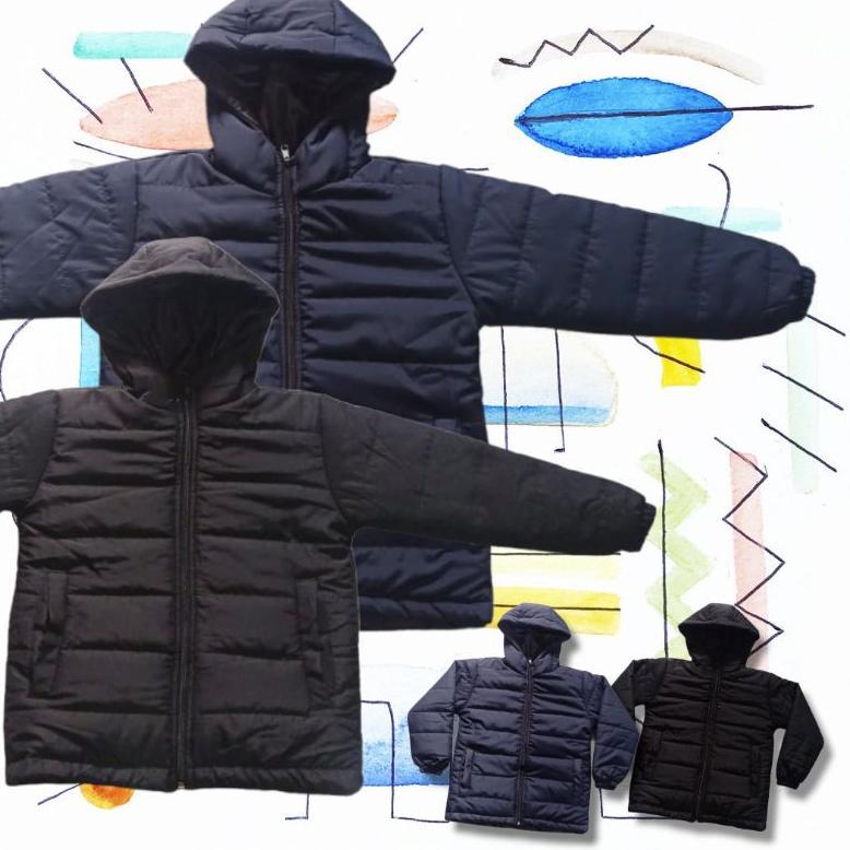 Hot Sale Jaket Gelembung Anak Tebal - Jaket Puffer Anak Laki-Laki Dan Perempuan Usia 2-13 Thn