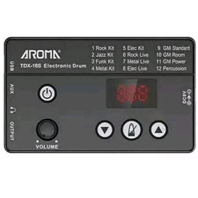 Grosir [Aroma Tdx 16S] Drum Elektrik Tdx-16S Tdx16S 5Drum 3Cymball