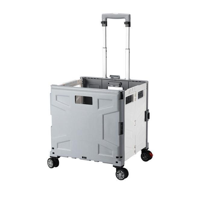IUA - Collapsible Shopping Trolley | Keranjang / Koper /Tas Belanja