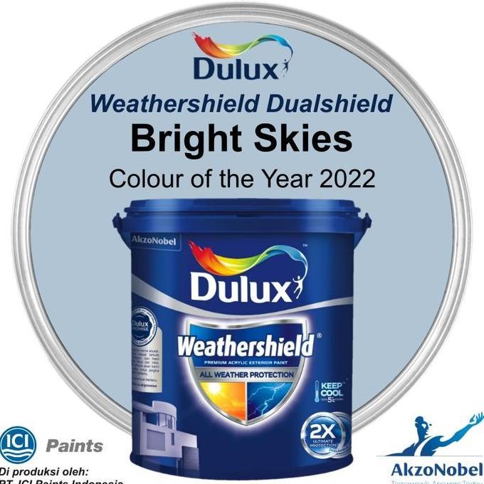 CAT DULUX WEATHERSHIELD 20 LT - BRHT SKIES (COLOUR OF THE YEAR 2022)