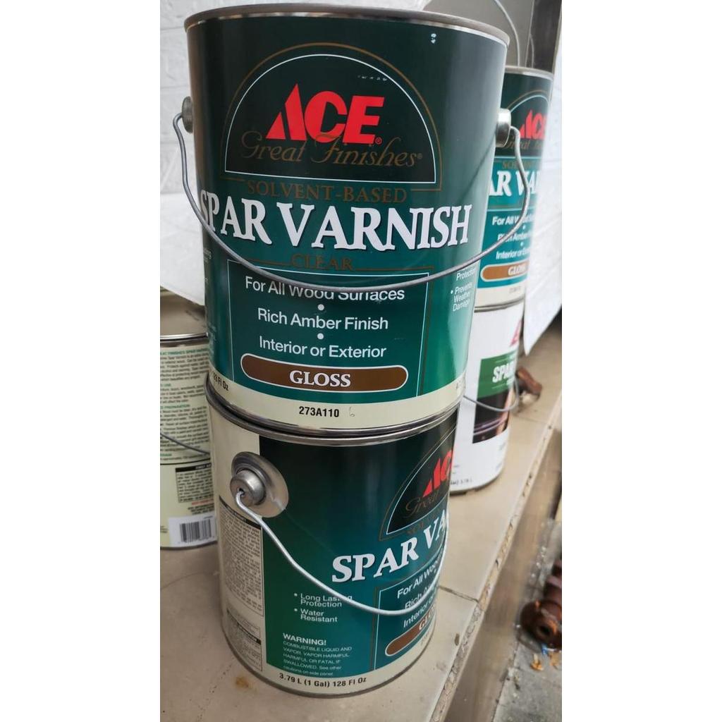 Varnish Kayu Solvent Base/Spar Varnish USA Wateroof Tahan Cuaca