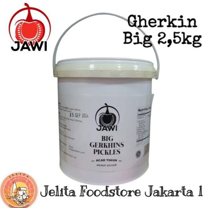 Gherkin Bjawi 25Kg Acar Timun Jawi