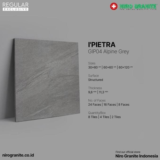 NIRO GRANITE 1st Grade - I'Pietra GIP04 - Structured