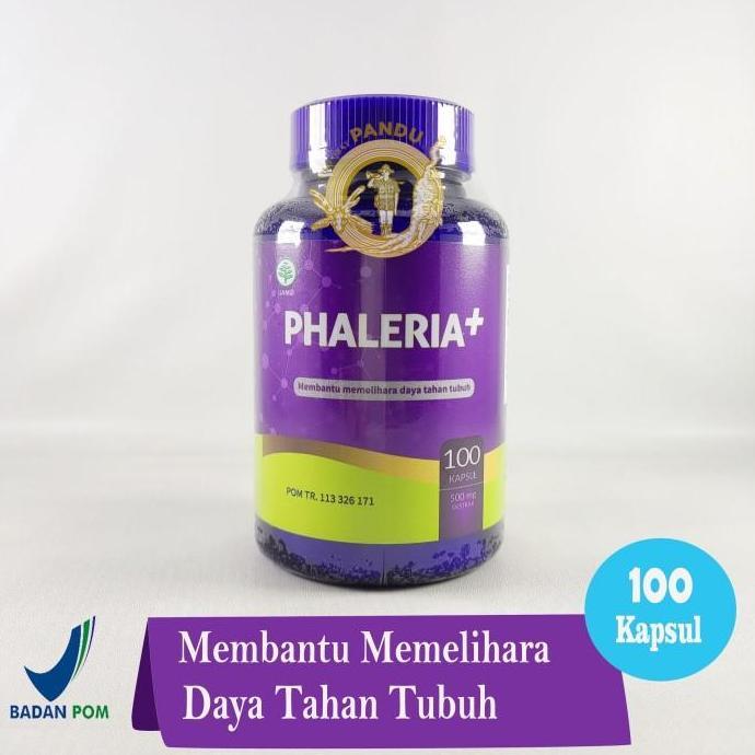 Lansungkirim- Herbagold Phaleria+ (100 Kapsul) / Phaleria Plus