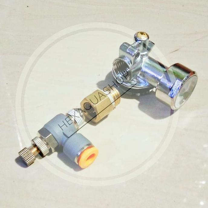 Lansungkirim- Converter Tabung Apar 1Kg - Nepel - Untuk Untuk Co2 Diy Cisod