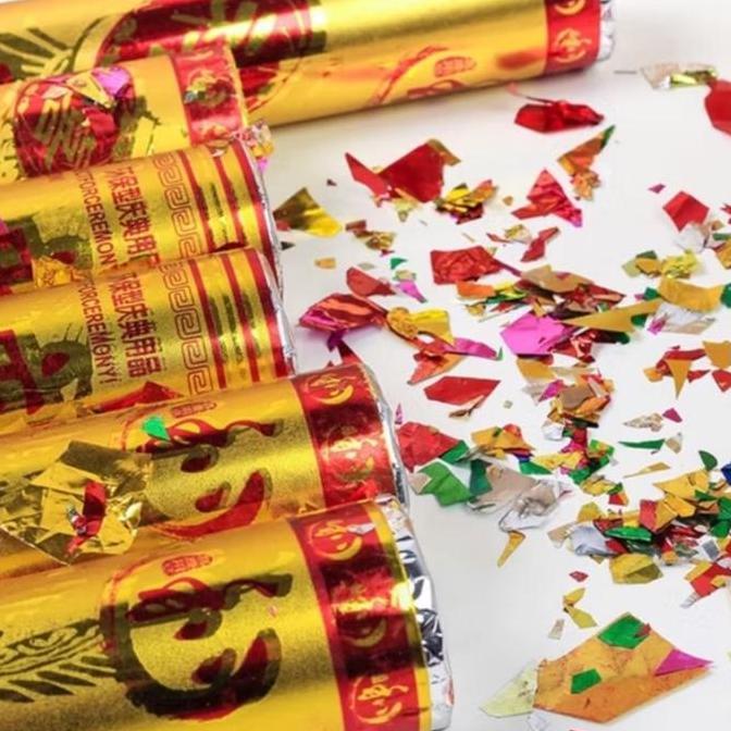 Party popper confetti 30cm / party popper rose / party popper dollar