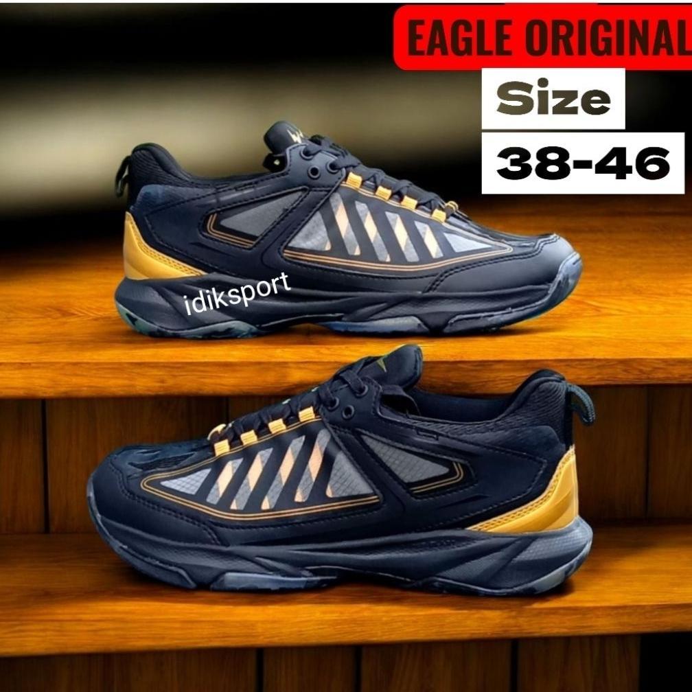 HOT DEALS BIG SALE SEPATU EAGLE ORIGINAL INDONESIA  sepatu pria & wanita bisa volly.badminton.joging