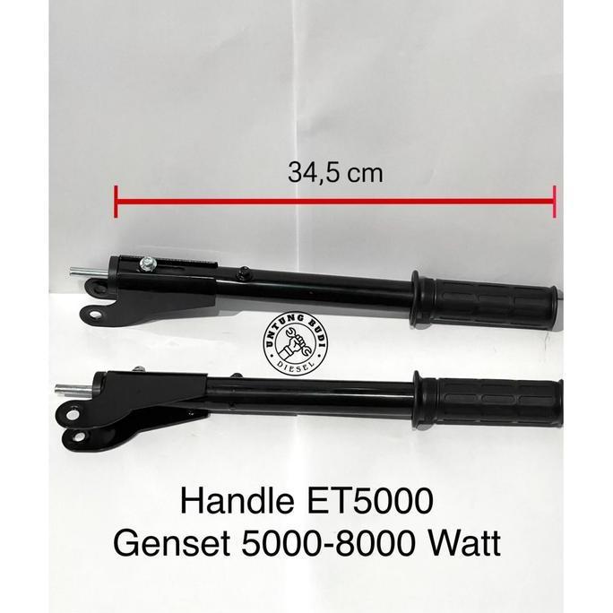 Handle Genset Set ET6500 Stang Gagang Pegangan Handrail Genset 5000-8000 Watt ET5000 ET5500 ET6000 E
