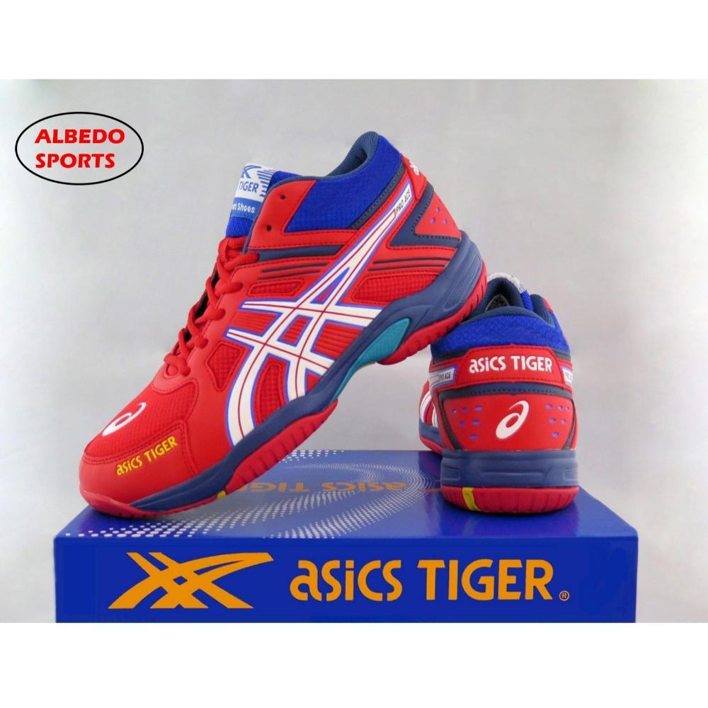 New Deals [Diskon Obral] Sepatu Tenis Tennis Asics Tiger Model Pr.Ace Mid Original Padel