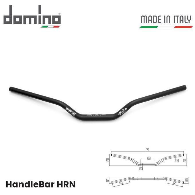 Domino Stang Handlebar Adventure High Bend Black Original