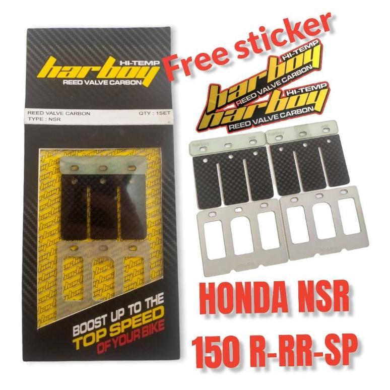 Membran carbon Harboy NSR 150 R RR SP tipe dualstage non faito snd vforce boyesen qtt
