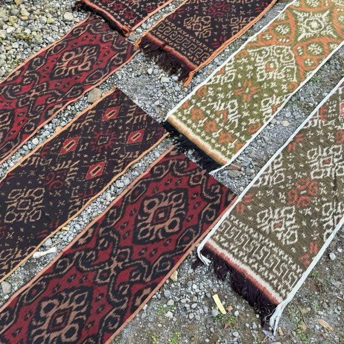 DIBAS_TAVE  - SELENDANG BLANGKET MOTIF GRINGSING | SELENDANG BALI TENUN PREMIUM