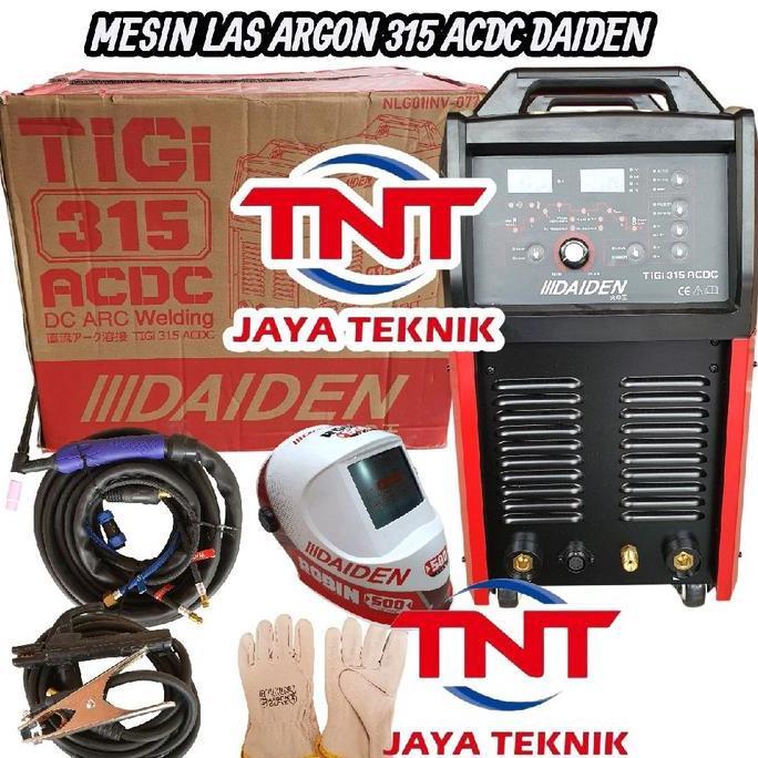 Sale Mesin Las Argon Daiden Tigi Tig 315 Acdc / Trafo Las Argon Alluminium Daiden Tigi 315 Ac Dc