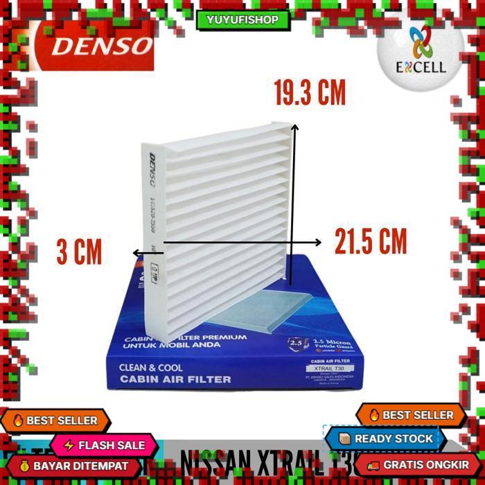 Filter Cabin Kabin Udara Blower Ac Mobil Nissan Xtrail T30 Serena C24 Teana Terra Navara Lancer Outl