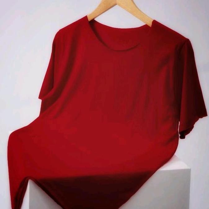 kaos unfinished / kaos tanpa kerah / kaos model korea Lembut Nyaman Distro Baju