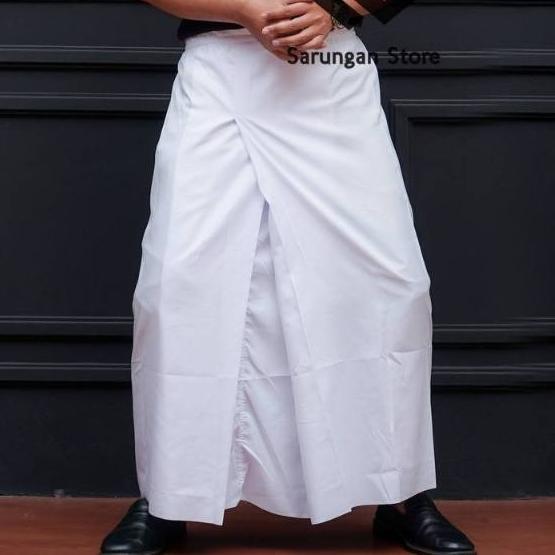 FAVORIT Sarung instan Pria Dewasa  polos hitam / sarung instan pria  dewasa polos putih