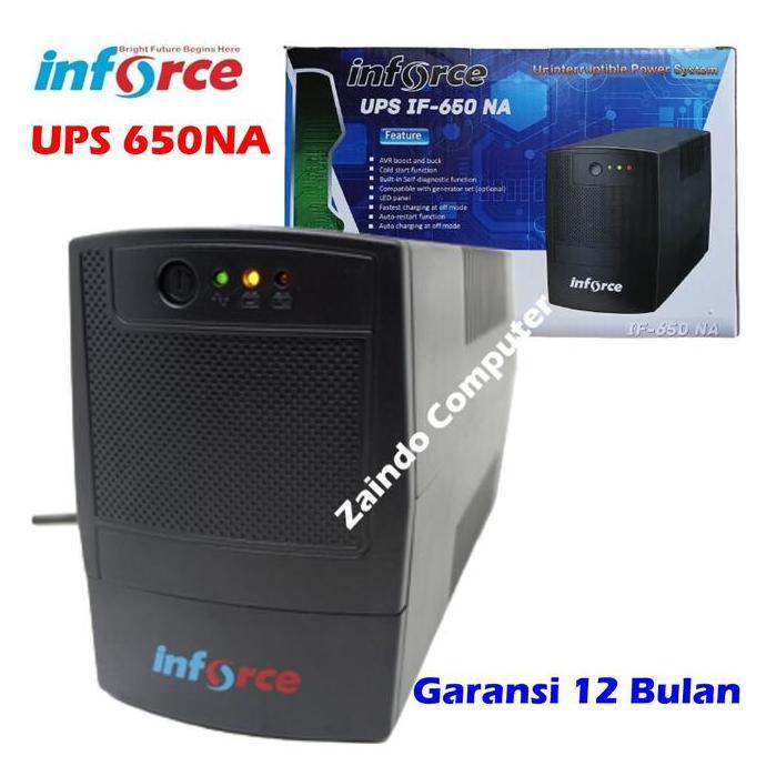 TERMURAH - UPS INFORCE 650NA DILENGKAPI AVR IF 650 NA, UPS 650NA INFORCE WITH AVR