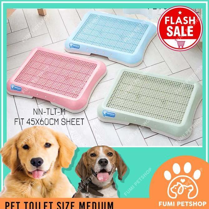 PET TOILET NOONA TRAY ANJING SIZE M - Toilet Anjing Kucing Hewan