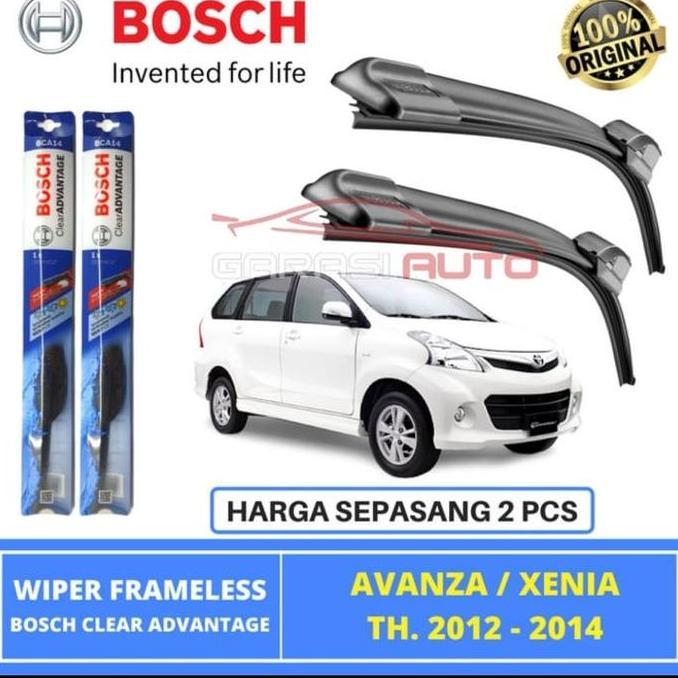 Wiper Bosch Original Mobil Avanza / Xenia 2012-2014 Frameless 21-14