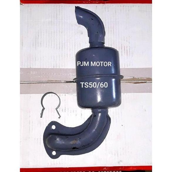 NEW Muffler Silencer Knalpot Mesin Yanmar Ts50 Ts60 Ts 50 Ts 60