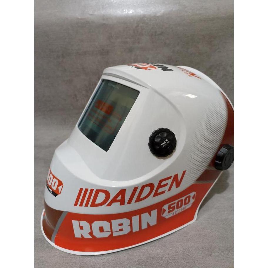Murah Daiden Starwars Robin 500 / Topeng Las Auto Dark Helmet - Helm Las Merk Daiden