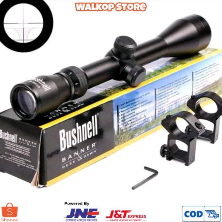 Teleskop Jarak Jauh bisa siang dan malam 3-9-40eg dan teleskop  basnel 4x20