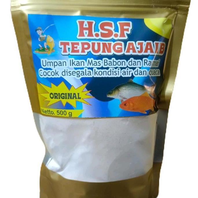 HSF. tepung ajaib umpan ikan mas babon dan rame Diskon
