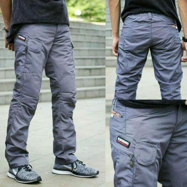 [Cod] Celana Panjang Tactical Pdl Pria Original Bahan Halus Tebal Motif Warna Hijau Army Size 22-50 