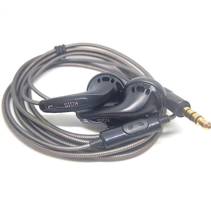 KGIS P1 HiFi Sound Bass Earphone Durable Cable Headset With Mic