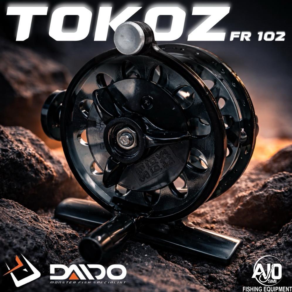 big promo reel pancing tokoz daido fr102 | mini reel pancing joran tegek