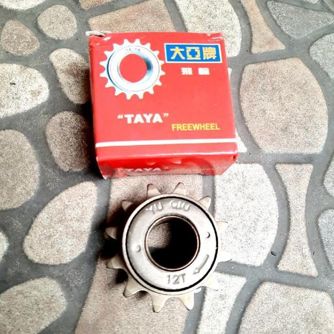FREEWHEEL SPROCKET SEPEDA DRAT TAYA 12T HIGH QUALITY